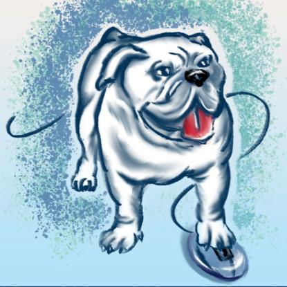 Zagnician Bulldog mascot